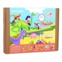 Set educational Kit de creatie 6-in-1 descopera dinozaurii
